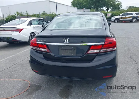 2015 Honda Civic Ex из США, поврежденный, VIN 2HGFB2F85FH500321